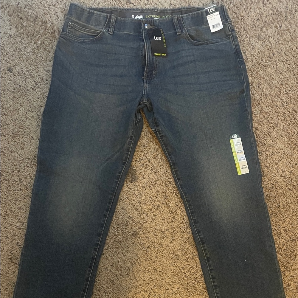 Lee Men's Deep Indigo Relaxed Jeans